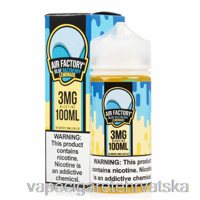 Vape Hrvatska Blue Razzberry Lemonade - Air Factory - 100ml 3mg